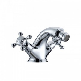 Bidet Faucet With Double Cross Handles Gold/Chrome/Antique