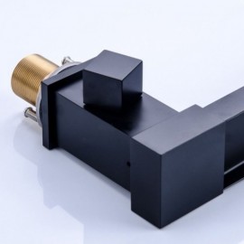 Bathtub Faucet With Hand Shower Elegant Black