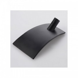 Modern Waterfall Shower Faucet And Hand Shower Chrome/Black Wall Mount