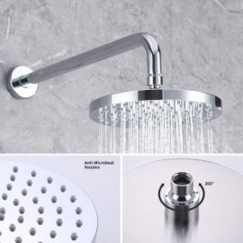 Contemporary Shower Faucet With Hand Shower And Fittings