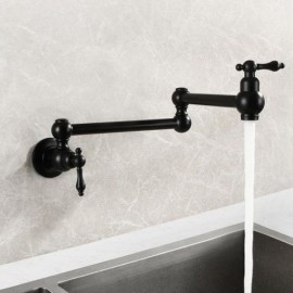 Brass Kitchen Mixer H17.8Cm 2 Models Rotating Foldable