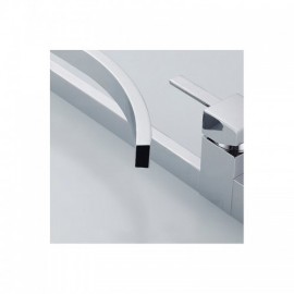 Brass Sink Faucet With Waterfall Spout