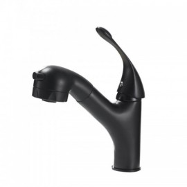 Basin Faucet With Pull Down Sprayer Antique Black For Bathroom