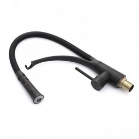 Orb Antique Black Brass Kitchen Faucet Single Handle