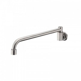 Wall-Mounted Cold Water Kitchen Faucet In Brushed 304 Stainless Steel