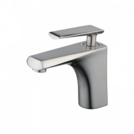 Brushed Stainless Steel Basin Mixer For Bathroom Toilets