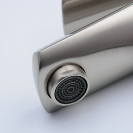 Brushed Stainless Steel Basin Mixer For Bathroom Toilets