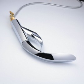 Kitchen Faucet With Brass Spray Chrome