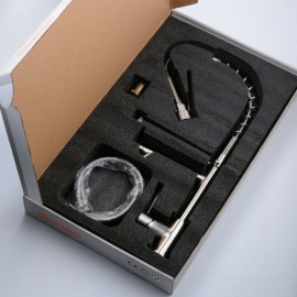 Brushed Stainless Steel Kitchen Faucet