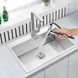 Built-In Kitchen Sink In Stainless Steel