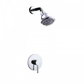 Chrome Concealed Shower Faucet For Bathroom