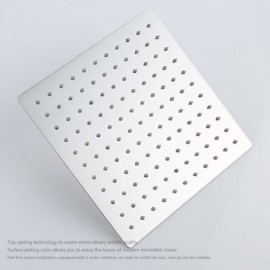 Chrome Concealed Shower Faucet With Hand Shower For Bathroom