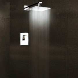 Recessed Chrome Shower Faucet For Bathroom