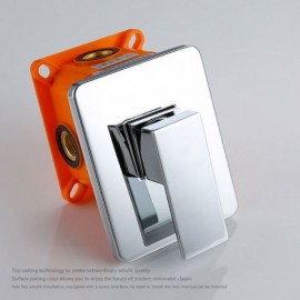 Recessed Chrome Shower Faucet For Bathroom