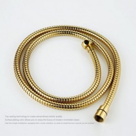 Shower Faucet With Recessed Gold Copper Faucet For Bathroom