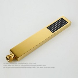 Shower Faucet With Recessed Gold Copper Faucet For Bathroom