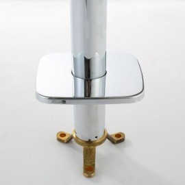 Copper Bathtub Faucet Chrome Mixer For Bathroom