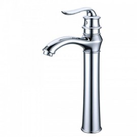 Chrome Brass Basin Faucet For Bathroom