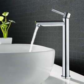 Copper Chrome Basin Faucet For Bathroom