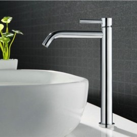 Copper Chrome Basin Faucet For Bathroom