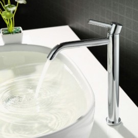 Copper Chrome Basin Faucet For Bathroom