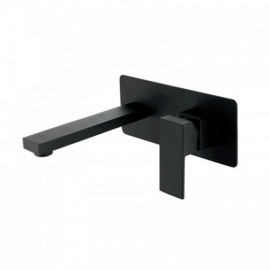Black Copper Bathtub Faucet For Bathroom