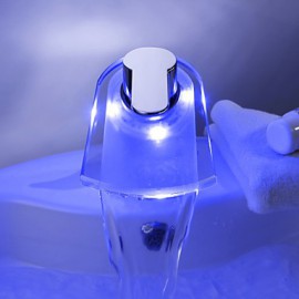 Centerset Single Handle One Hole in Chrome Bathroom Sink Tap