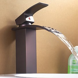 Centerset Single Handle One Hole in Painting Bathroom Sink Tap