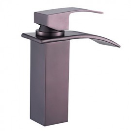 Centerset Single Handle One Hole in Painting Bathroom Sink Tap