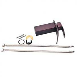 Centerset Single Handle One Hole in Painting Bathroom Sink Tap