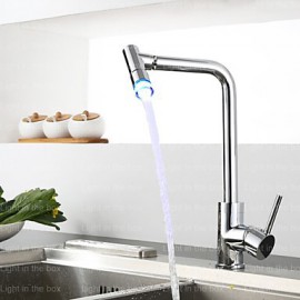 Centerset Single Handle One Hole with Chrome Kitchen Tap