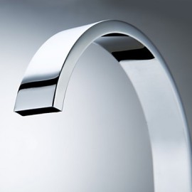 Deck Mounted Single Handle One Hole with Chrome Kitchen Tap