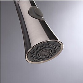 Deck Mounted Single Handle One Hole with Nickel Brushed Kitchen Tap