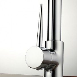 Deck Mounted Single Handle One Hole with Chrome Kitchen Tap