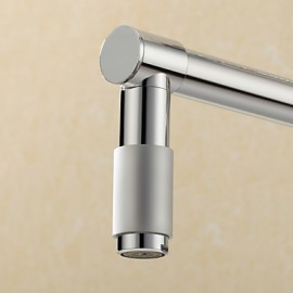 Deck Mounted Single Handle One Hole with Chrome Kitchen Tap