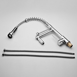 Deck Mounted Single Handle One Hole with Chrome Kitchen Tap