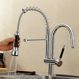 Deck Mounted Single Handle One Hole with Chrome Kitchen Tap