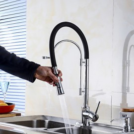 Centerset Single Handle One Hole with Chrome Kitchen Tap