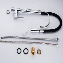 Centerset Single Handle One Hole with Chrome Kitchen Tap