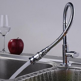 Deck Mounted Single Handle One Hole with Chrome Kitchen Tap