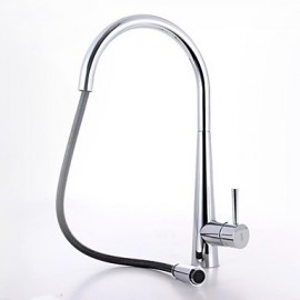 Deck Mounted Single Handle One Hole with Chrome Kitchen Tap