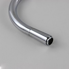 Deck Mounted Single Handle One Hole with Chrome Kitchen Tap