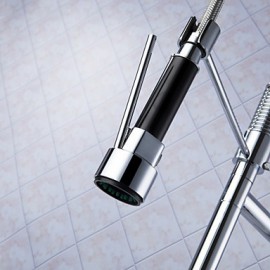 Kitchen Tap Centerset with Chrome Single Handle One Hole