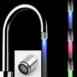 Battery-Free Stylish Water Powered Kitchen Colorful LED Tap Light