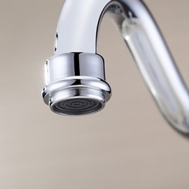 Deck Mounted Single Handle One Hole with Chrome Kitchen Tap