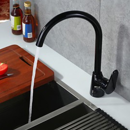 Deck Mounted Single Handle One Hole with Painting Kitchen Tap