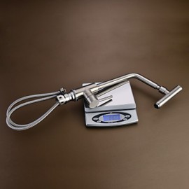 High Quality Fashion Brushed Finish Stainless Steel 360 Degree Rotatable Kitchen Sink Tap