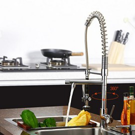 Deck Mounted Single Handle One Hole with Chrome Kitchen Tap