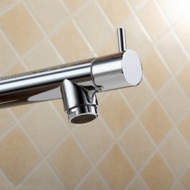 Deck Mounted Single Handle One Hole with Chrome Kitchen Tap