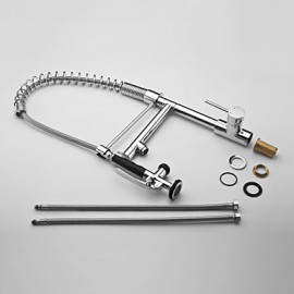 Deck Mounted Single Handle One Hole with Chrome Kitchen Tap